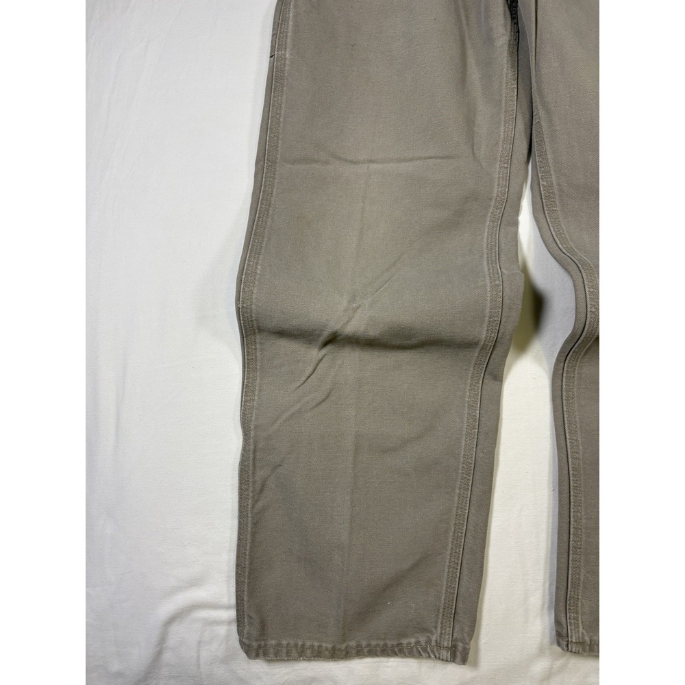Vintage Carhartt B11 Desert Khaki Carpenter Work Pants 30 x 32 USA Made 0205 - Picture 4 of 15